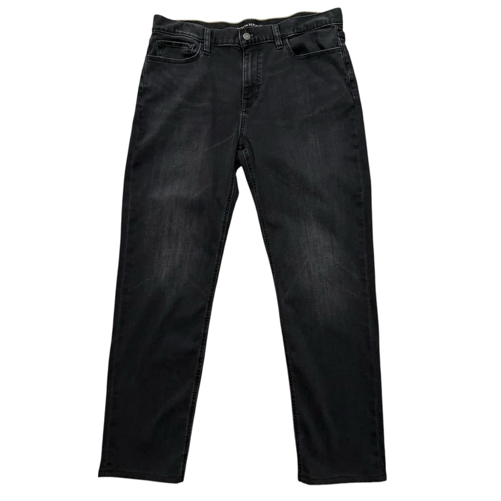 Banana Republic Traveler Jeans Mens 34x34 (34x31) Slim Fit Stretch Charcoal Gray